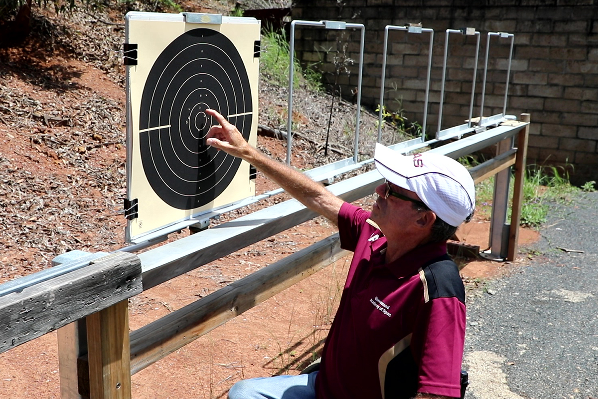 Chris Pitt - paralympic shooter